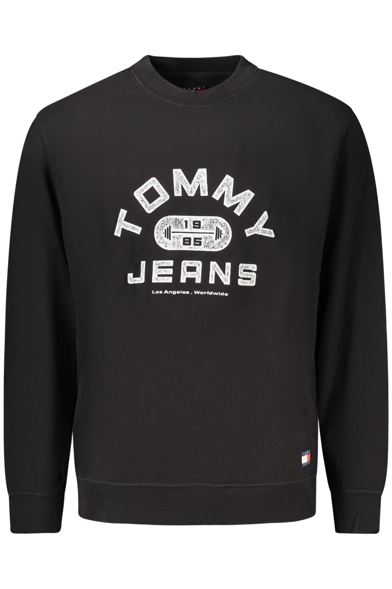TOMMY HILFIGER Herren-Sweatshirt mit Reißverschluss, schwarz