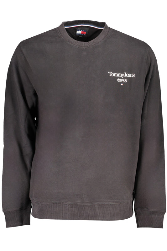TOMMY HILFIGER SCHWARZES HERREN-SWEATSHIRT MIT REISSVERSCHLUSS