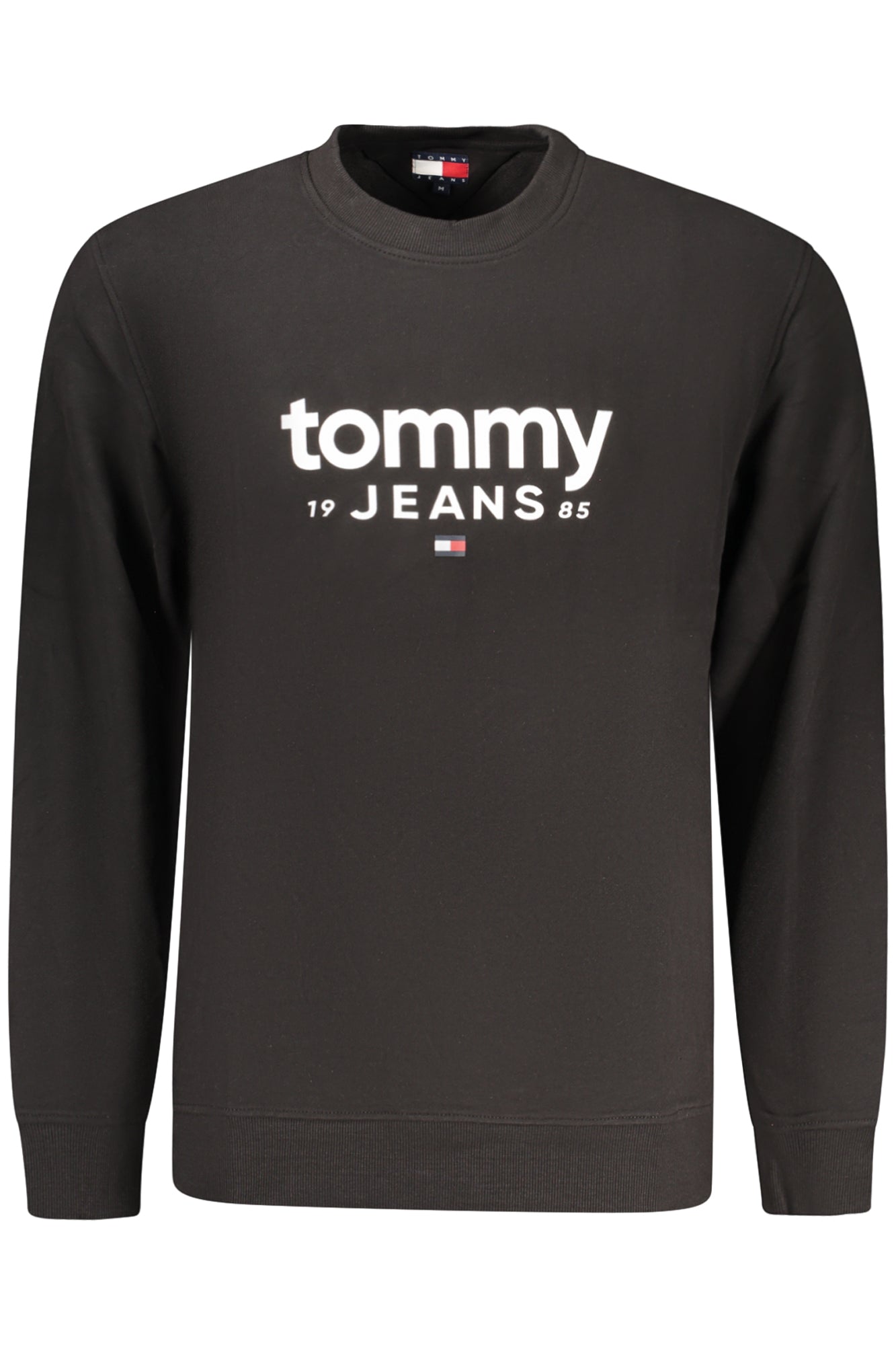 TOMMY HILFIGER Herren-Sweatshirt mit Reißverschluss, schwarz