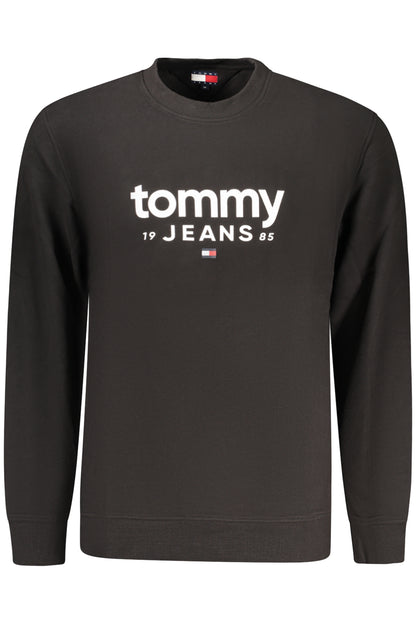 TOMMY HILFIGER Herren-Sweatshirt mit Reißverschluss, schwarz
