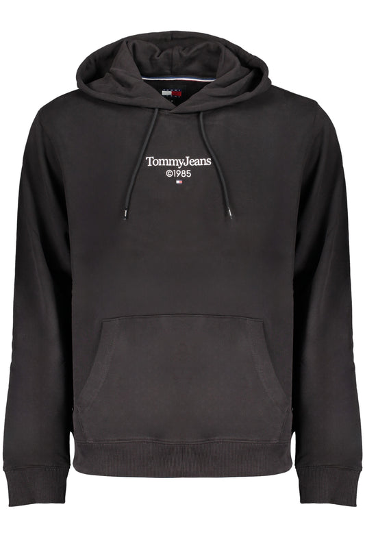 TOMMY HILFIGER SCHWARZES HERREN-SWEATSHIRT MIT REISSVERSCHLUSS