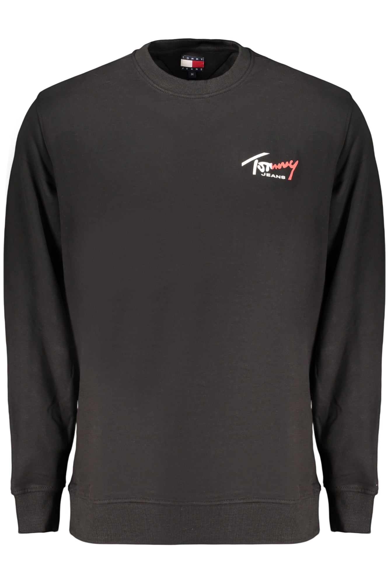 TOMMY HILFIGER Herren-Sweatshirt mit Reißverschluss, schwarz