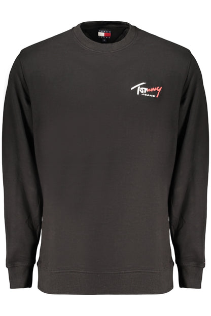 TOMMY HILFIGER Herren-Sweatshirt mit Reißverschluss, schwarz