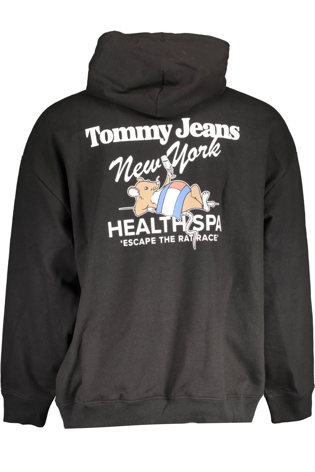 TOMMY HILFIGER SWEATSHIRT OHNE REISSVERSCHLUSS SCHWARZ HERREN