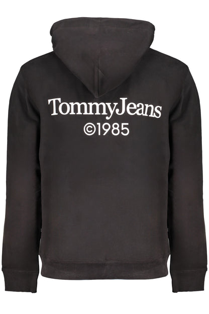 TOMMY HILFIGER SCHWARZES HERREN-SWEATSHIRT MIT REISSVERSCHLUSS
