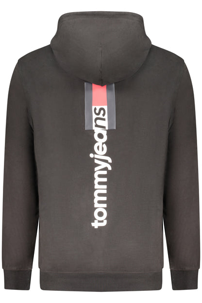 TOMMY HILFIGER Herren-Sweatshirt mit Reißverschluss, schwarz