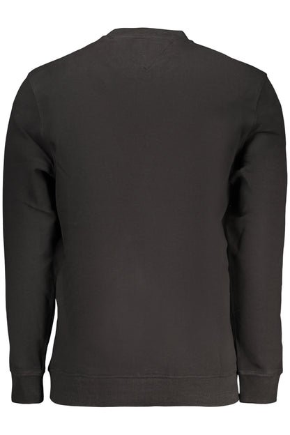 TOMMY HILFIGER Herren-Sweatshirt mit Reißverschluss, schwarz