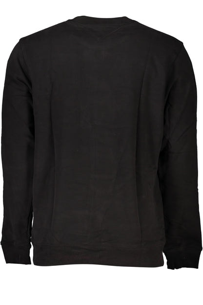 TOMMY HILFIGER SCHWARZES HERREN-SWEATSHIRT MIT REISSVERSCHLUSS