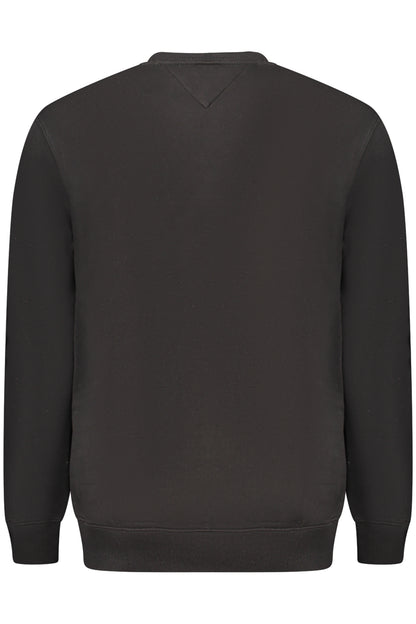 TOMMY HILFIGER HERREN-SWEATSHIRT MIT REISSVERSCHLUSS SCHWARZ