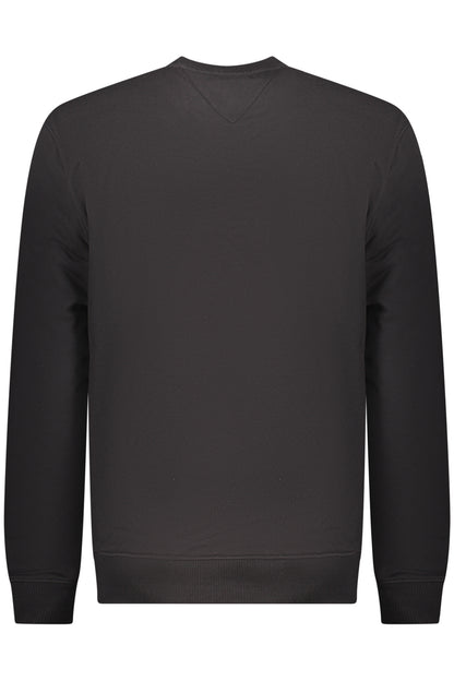 TOMMY HILFIGER Herren-Sweatshirt mit Reißverschluss, schwarz