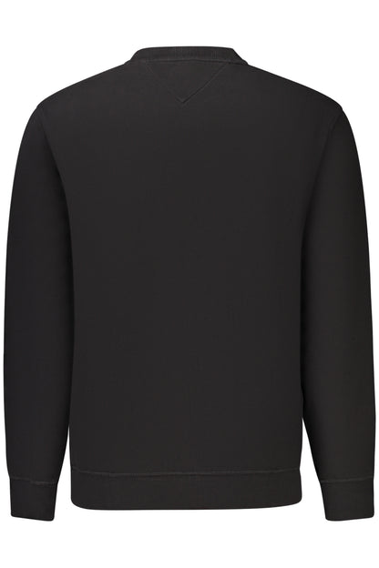 TOMMY HILFIGER Herren-Sweatshirt mit Reißverschluss, schwarz