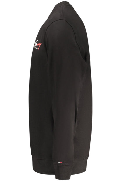 TOMMY HILFIGER Herren-Sweatshirt mit Reißverschluss, schwarz