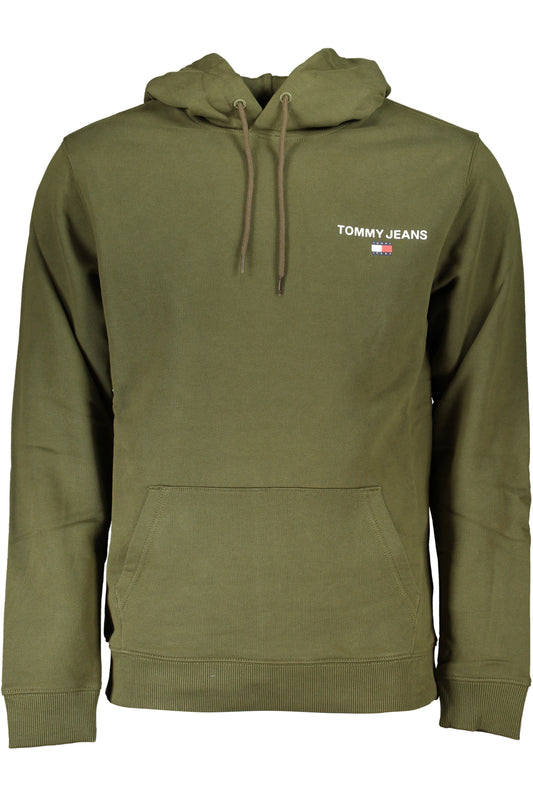 TOMMY HILFIGER GRÜNES SWEATSHIRT MIT REISSVERSCHLUSS FÜR HERREN