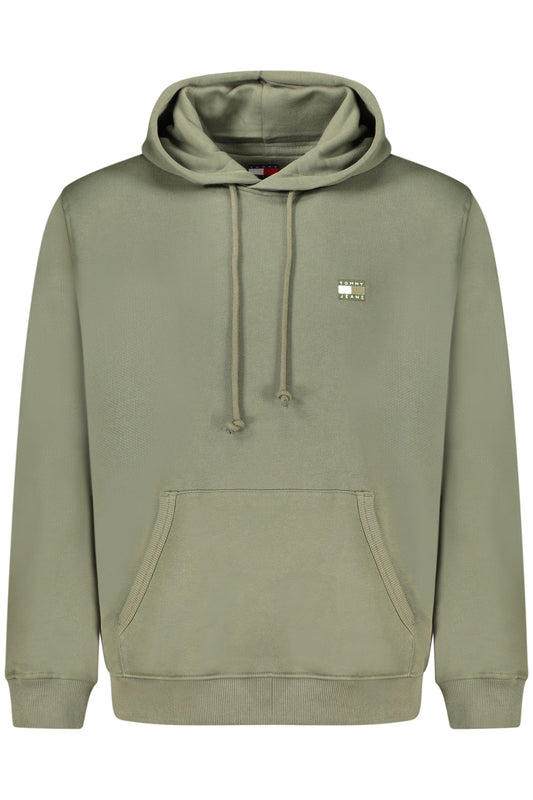 TOMMY HILFIGER HERREN-SWEATSHIRT MIT ZIP, GRÜN