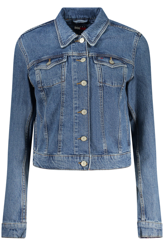 TOMMY HILFIGER DAMEN-JEANSJACKE IN BLAU