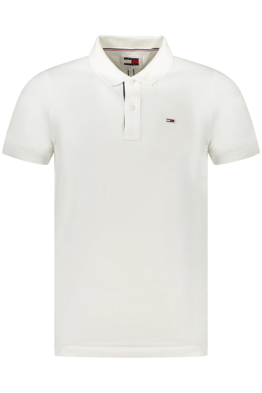 TOMMY HILFIGER POLO KURZARM HERREN WEISS