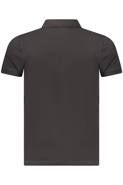 TOMMY HILFIGER HERREN KURZARM-POLO SCHWARZ