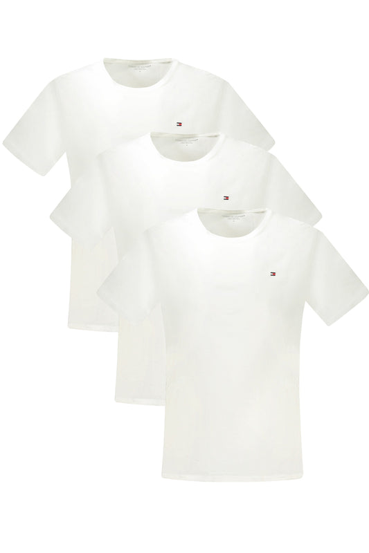 TOMMY HILFIGER KURZARM-T-SHIRT HERREN WEISS