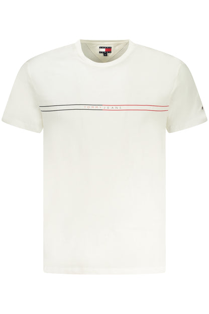 TOMMY HILFIGER KURZARM T-SHIRT HERREN WEISS