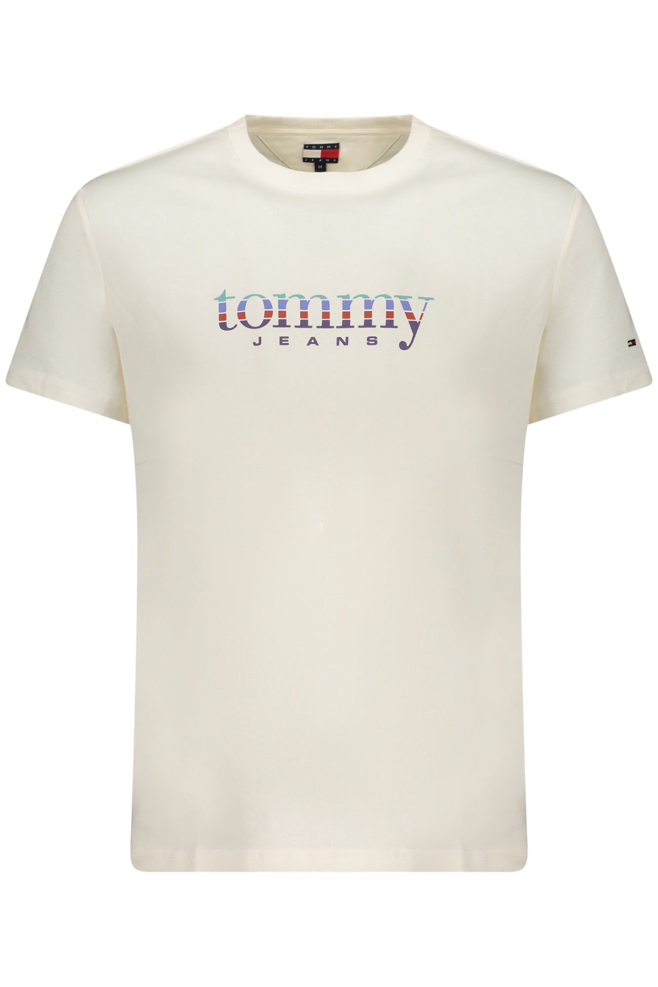 TOMMY HILFIGER HERREN-T-SHIRT MIT KURZEN ÄRMELN, WEISS