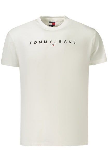 TOMMY HILFIGER HERREN-T-SHIRT MIT KURZEN ÄRMELN, WEISS
