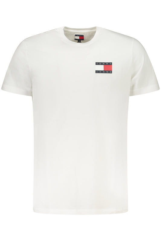 TOMMY HILFIGER HERREN KURZARM T-SHIRT WEISS