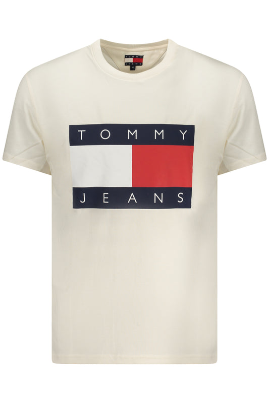 TOMMY HILFIGER HERREN-T-SHIRT MIT KURZEN ÄRMELN, WEISS