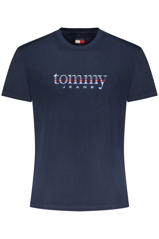 TOMMY HILFIGER HERREN-T-SHIRT MIT KURZEN ÄRMELN, BLAU