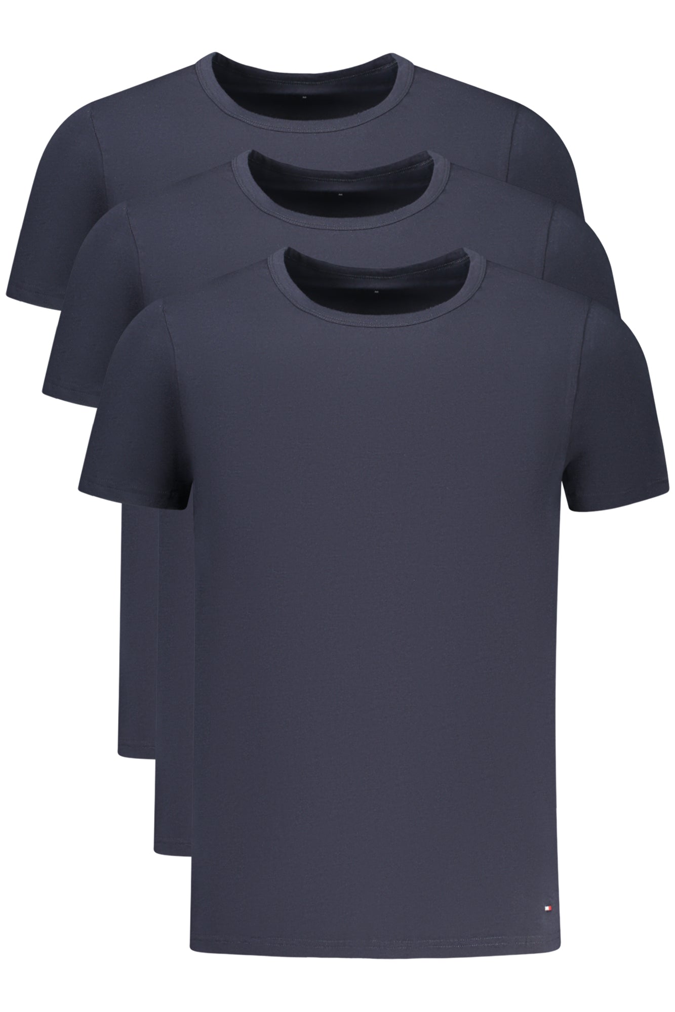 TOMMY HILFIGER HERREN-T-SHIRT MIT KURZEN ÄRMELN, BLAU