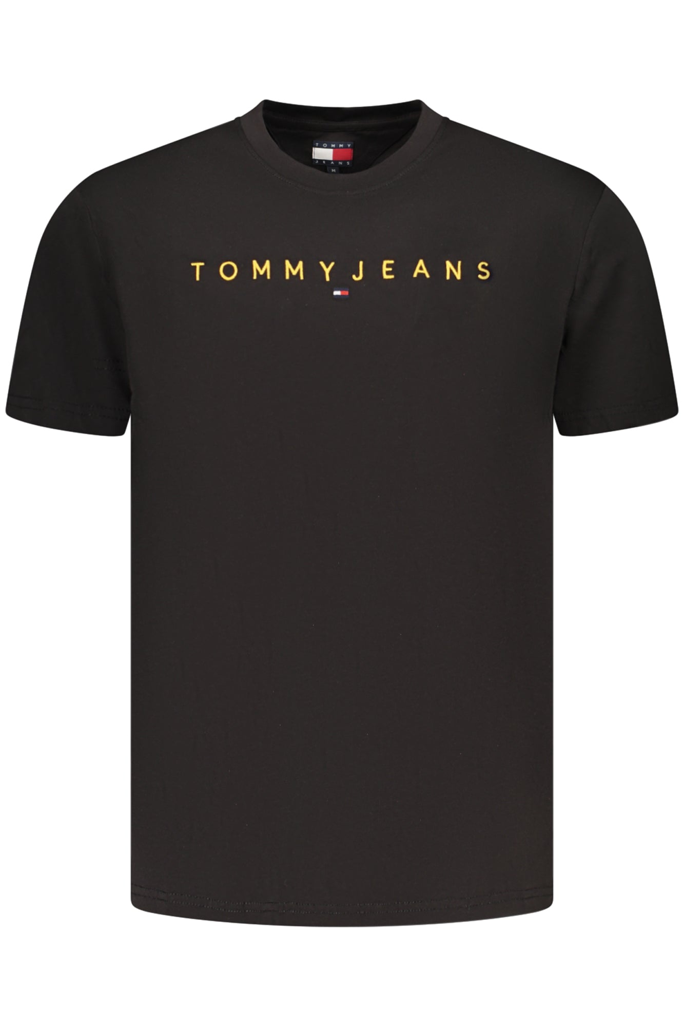 TOMMY HILFIGER HERREN-T-SHIRT MIT KURZEN ÄRMELN, SCHWARZ