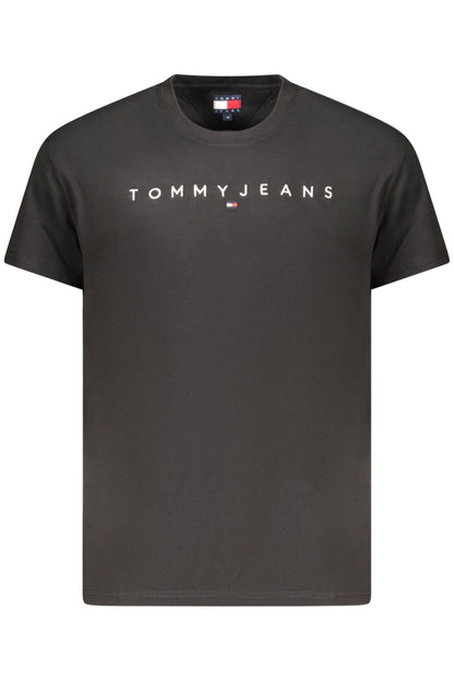 TOMMY HILFIGER HERREN-T-SHIRT MIT KURZEN ÄRMELN, SCHWARZ