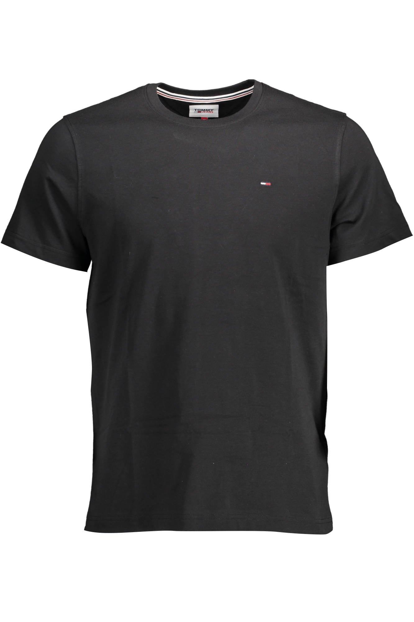 TOMMY HILFIGER KURZARM-T-SHIRT HERREN SCHWARZ