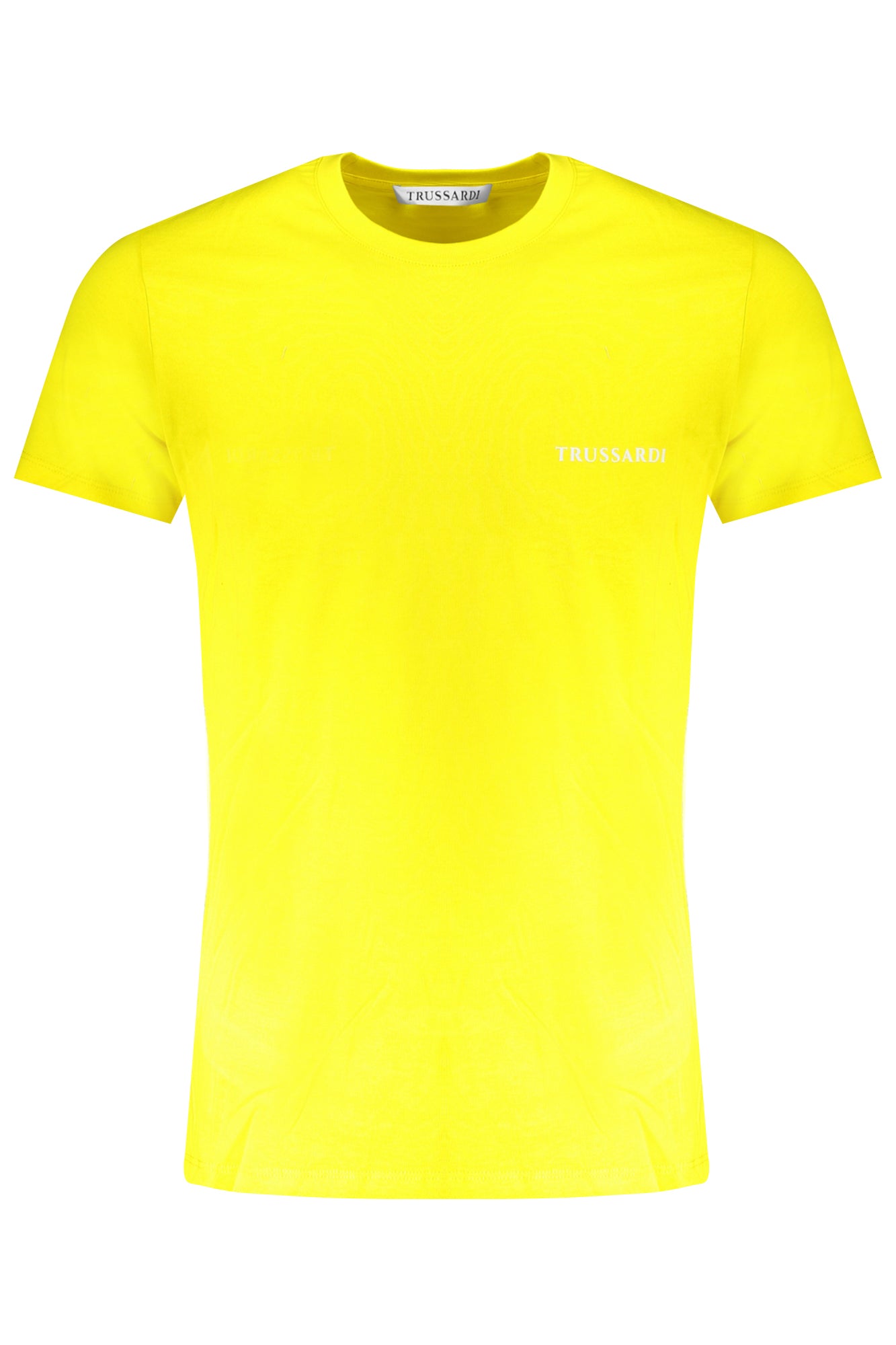 TRUSSARDI GELBES KURZÄRMELIGES HERREN-T-SHIRT
