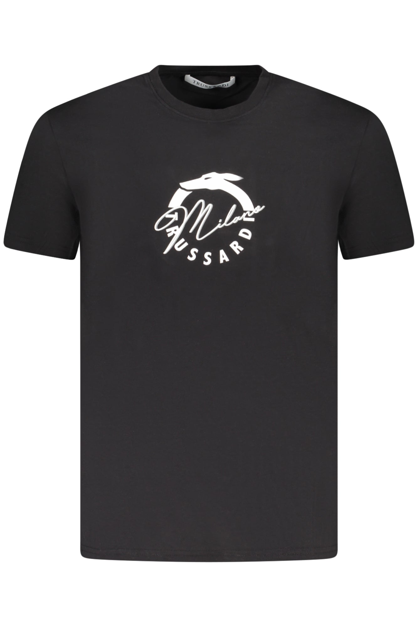 Trussardi Kurzarm-T-Shirt Herren Schwarz