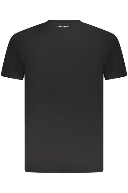 Trussardi Kurzarm-T-Shirt Herren Schwarz