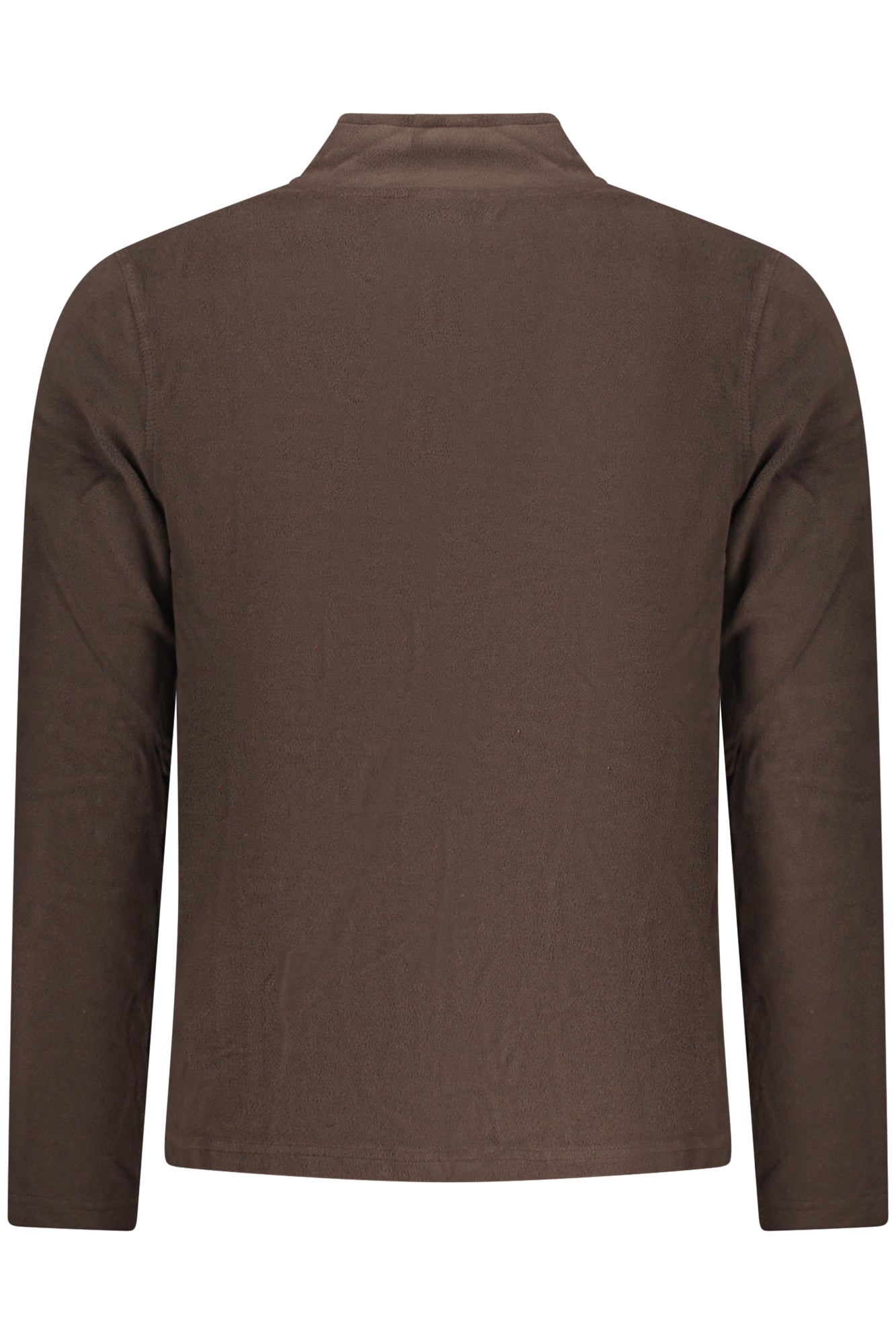 US GRAND Herren-Sweatshirt mit Reißverschluss, braun