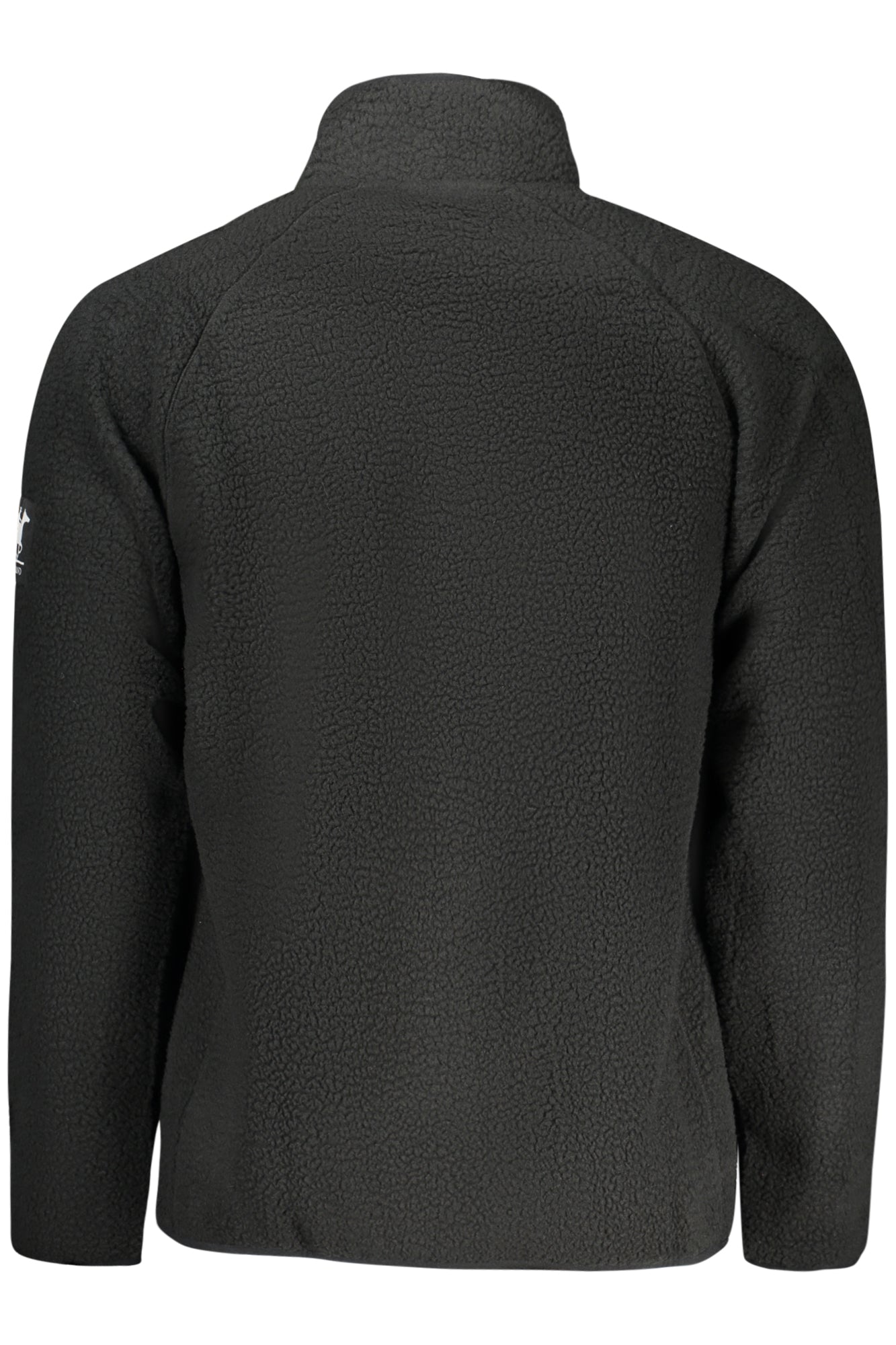 US GRAND Herren-Sweatshirt mit Reißverschluss, schwarz