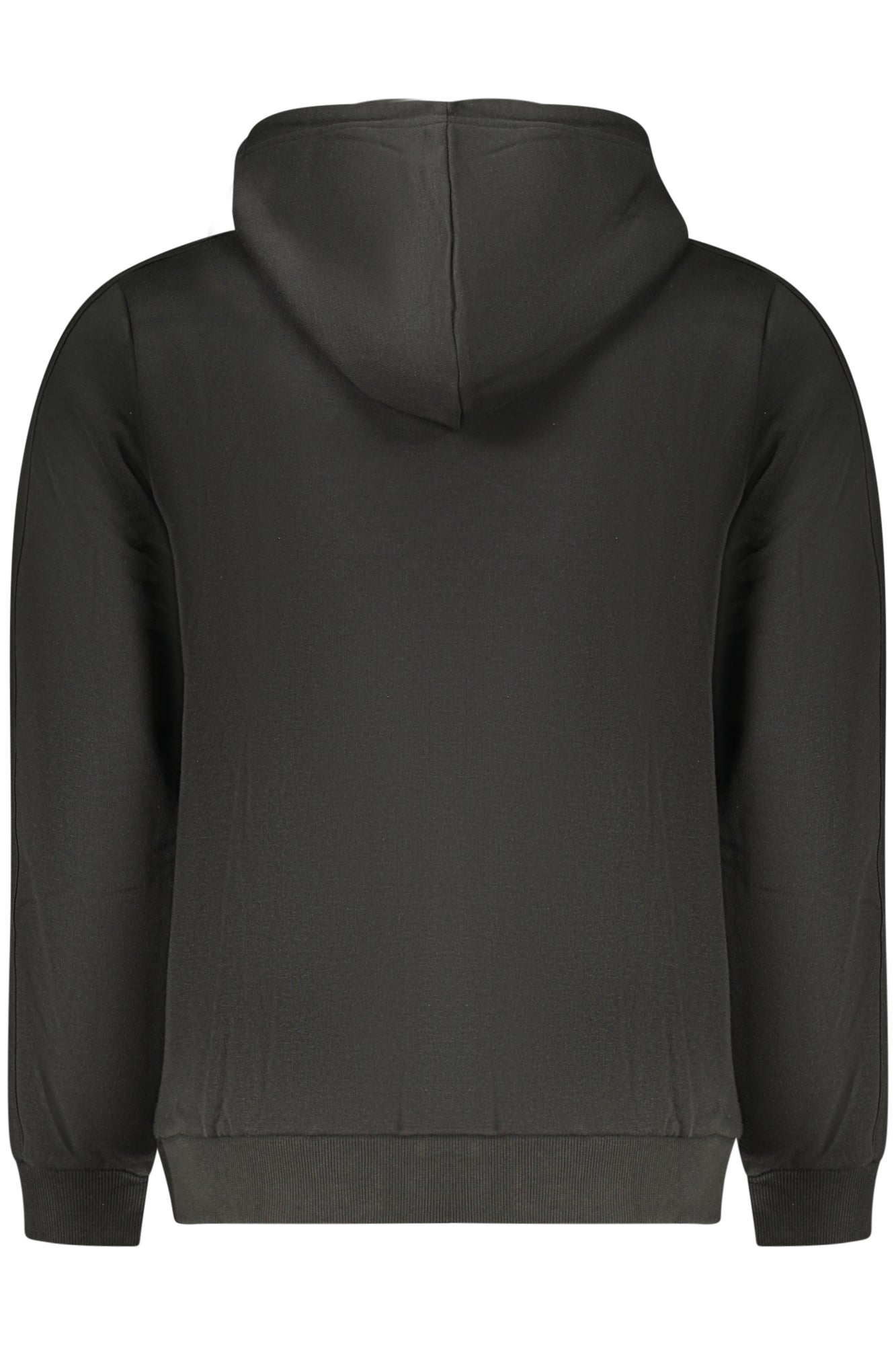 US GRAND Herren-Sweatshirt mit Reißverschluss, schwarz