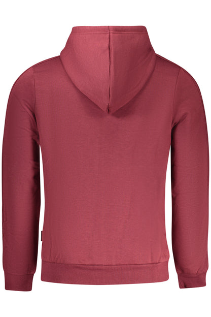 US GRAND RED Herren-Sweatshirt mit Reißverschluss