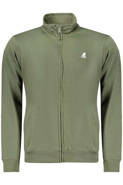 US GRAND Herren-Sweatshirt mit Reißverschluss, grün