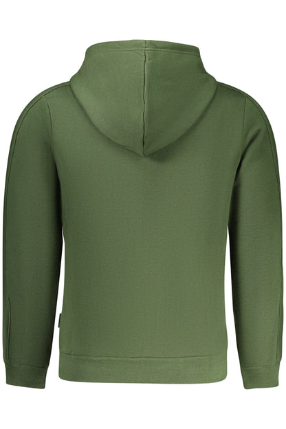 US GRAND Herren-Sweatshirt mit Reißverschluss, grün