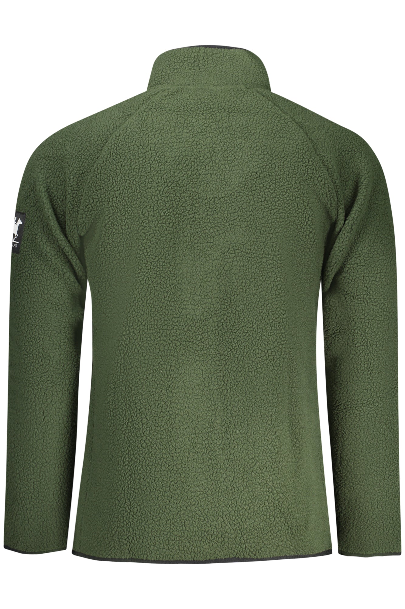US GRAND Herren-Sweatshirt mit Reißverschluss, grün