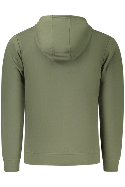 US GRAND Herren-Sweatshirt mit Reißverschluss, grün