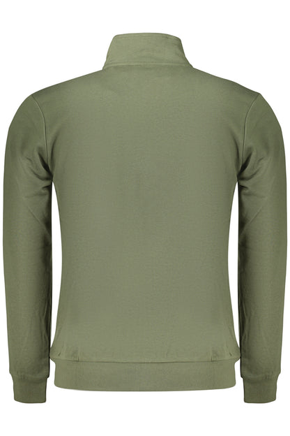 US GRAND Herren-Sweatshirt mit Reißverschluss, grün