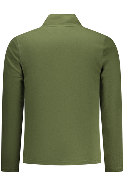 US GRAND Herren-Sweatshirt mit Reißverschluss, grün