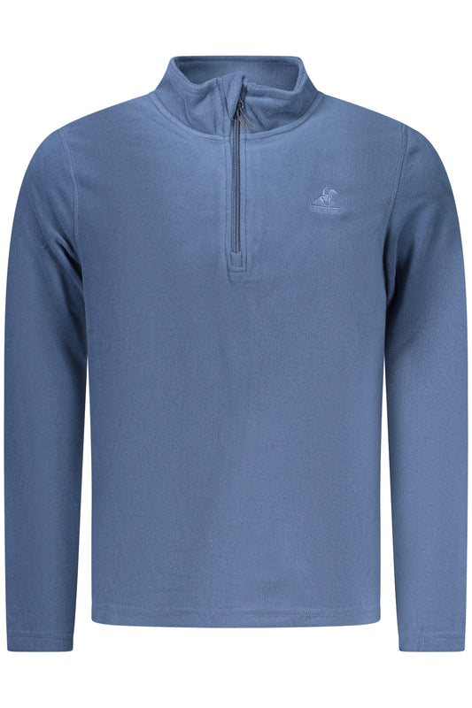 US GRAND Herren-Sweatshirt mit Reißverschluss, blau