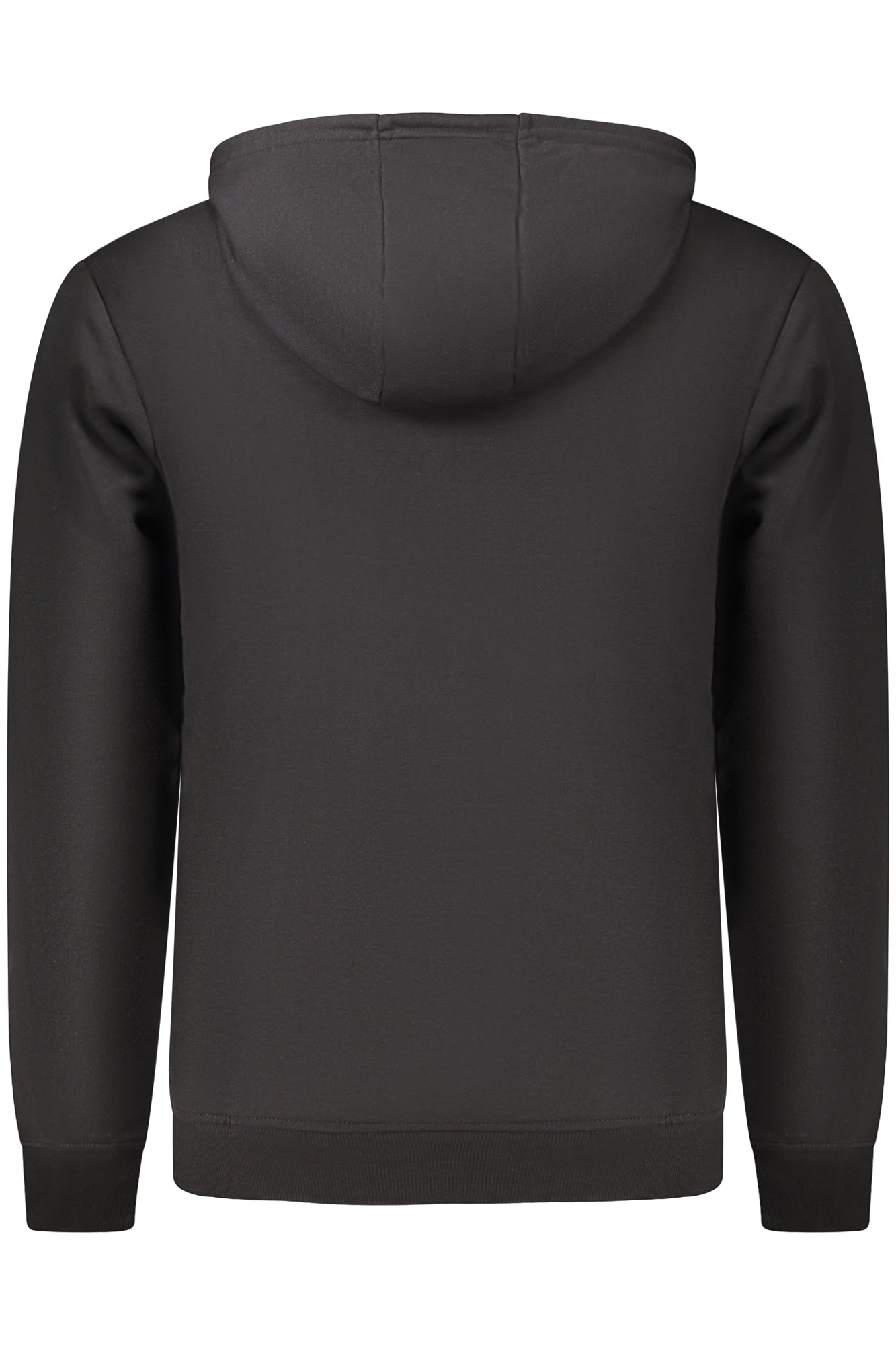 US GRAND Herren-Sweatshirt mit Reißverschluss, schwarz