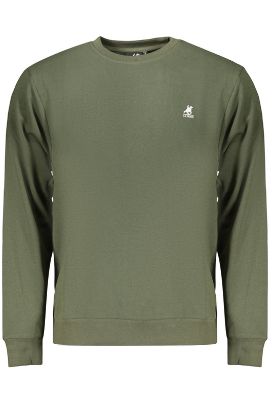 US GRAND Herren-Sweatshirt mit Reißverschluss, grün