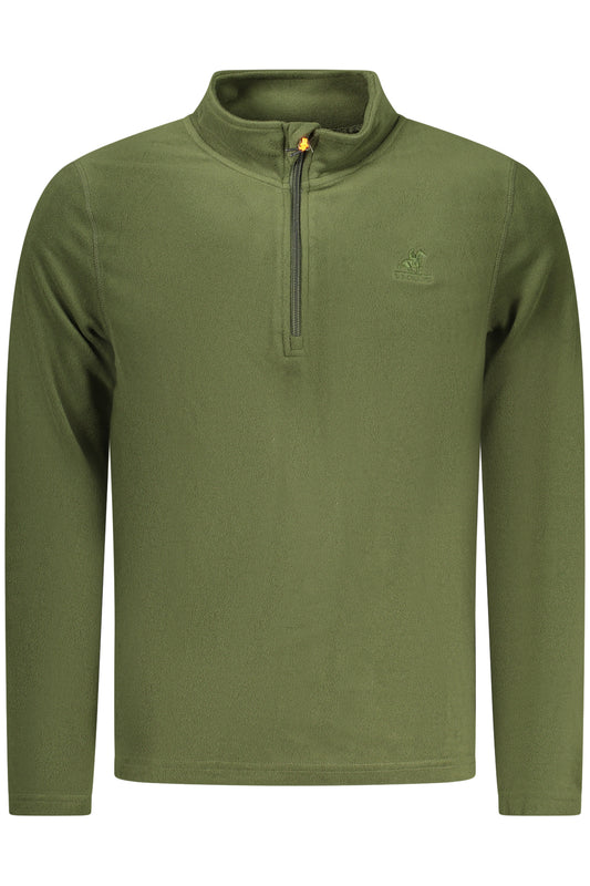 US GRAND Herren-Sweatshirt mit Reißverschluss, grün