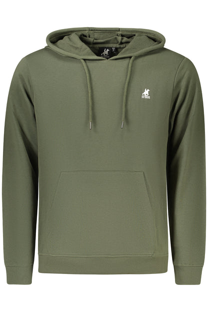 US GRAND Herren-Sweatshirt mit Reißverschluss, grün